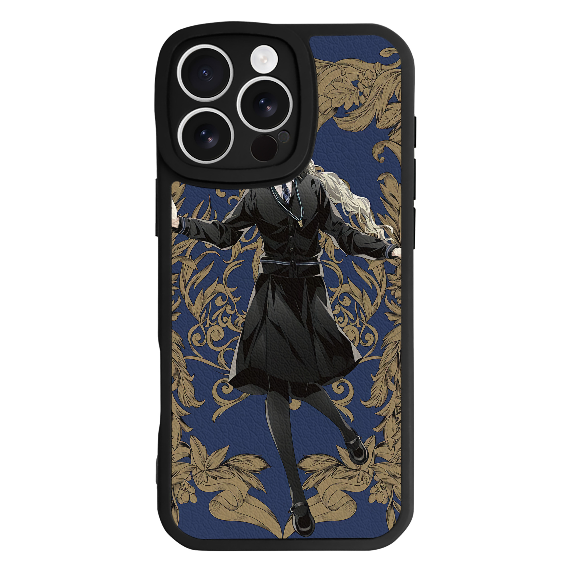 （画像用） Harry Potter ハリー・ポッターシリーズ 【iPhone 16シリーズ対応】シリコンスマホケース（レザー調） 材質：シリコン